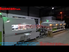 машина для сварки корпуса банка с системой покрытия порошковым покрытием