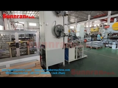 Машины для облицовки крышек контейнеров для изготовления прямоугольных и квадратных концов