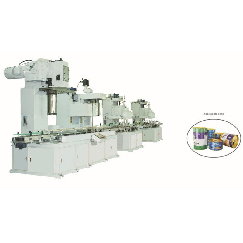 Fully Automatic Drum Making Line Capacity 35 Cans/min